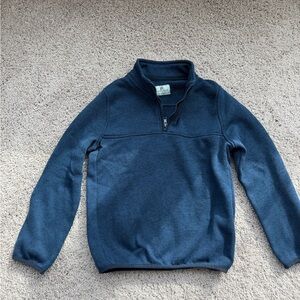 Class Club Kids Blue Half-Zip Sweater